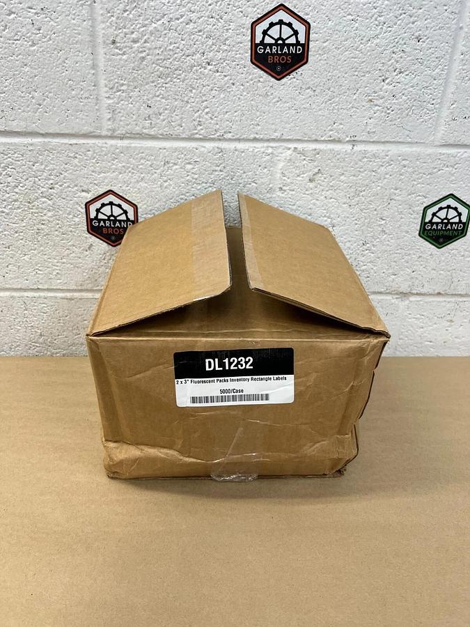 Tape Logic DL1232 2x3” Fluorescent Packs Inventory Rectangle Labels 5000/Case