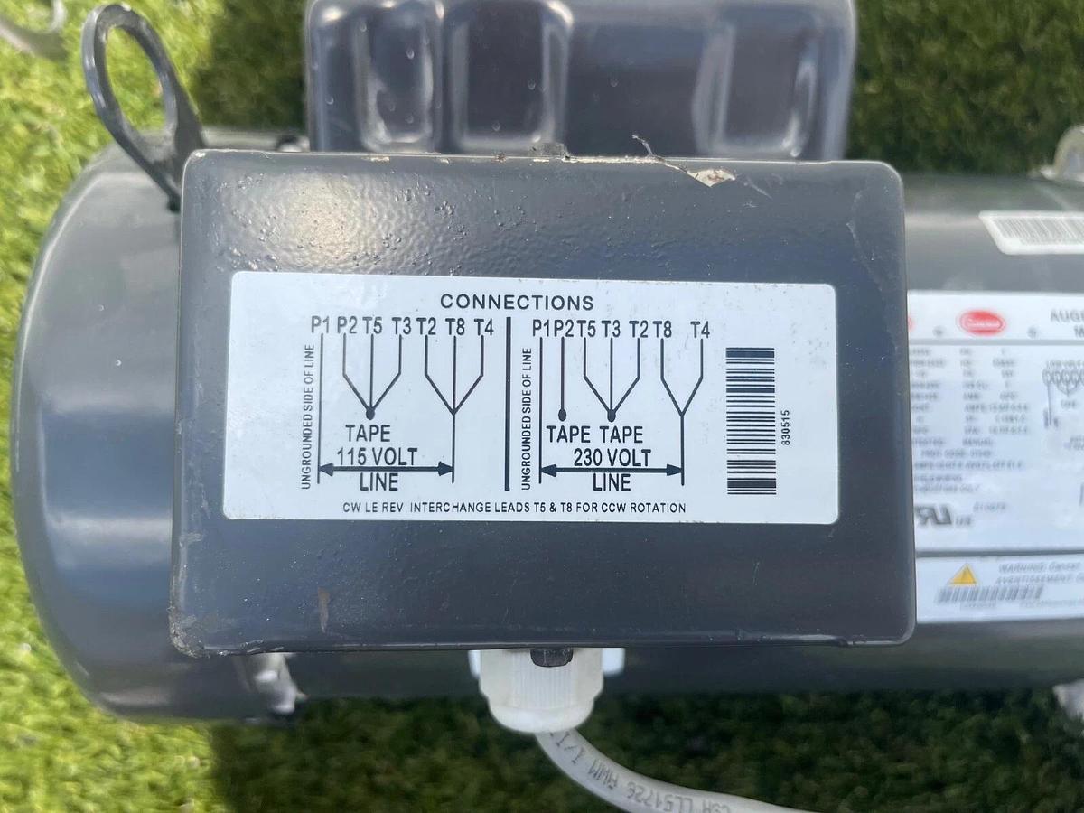 Used Automated Production Systems FLX-5253 Flex-Flo Auger 3”x38’, 1-1/2Hp 1 Ph Motor