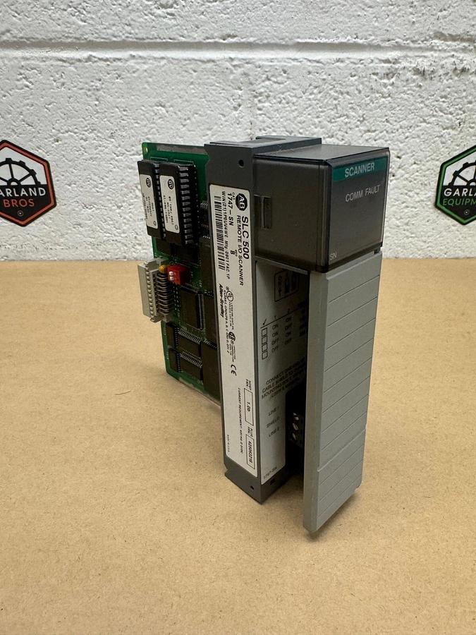 Used Allen Bradley 1747-SN Remote I/O Scanner SLC 500