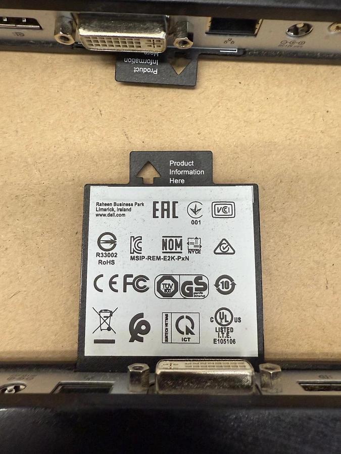 Used Dell WYSE 5030 P25 TERA2 512R RJ45 Zero/Thin Client Mini Desktop, Powercord (4)