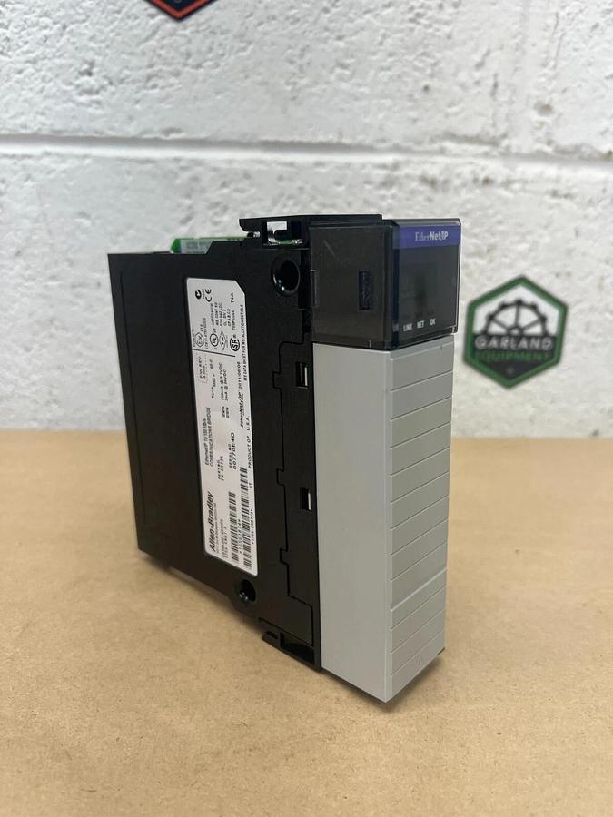 Used Allen Bradley 1756-ENBT Ser A Ethernet/IP 10/100 Mb/s Comm Bridge F/W 4.008
