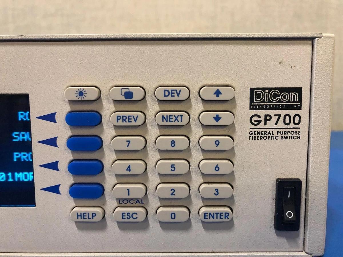 Used DiCon Fiberoptic GP700 Version 1.42