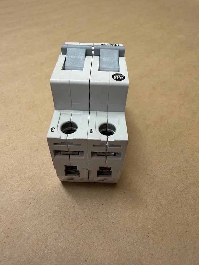 Used Allen Bradley 1492-SP2C500 C50 2 Pole Circuit Breaker