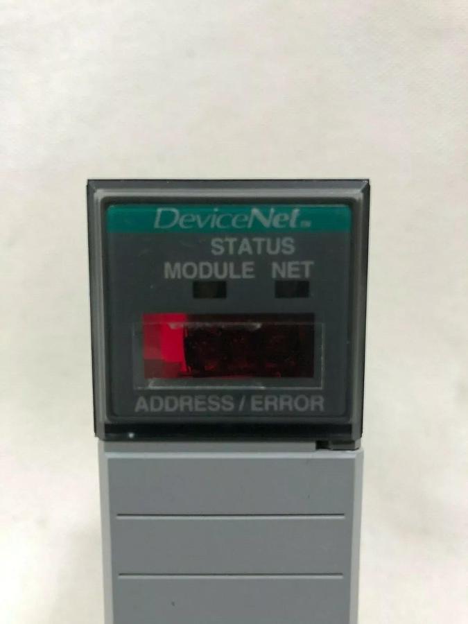 Used Allen-Bradley 1747-SDN DeviceNet Scanner Module Ser B FRN 3.002, SLC 500