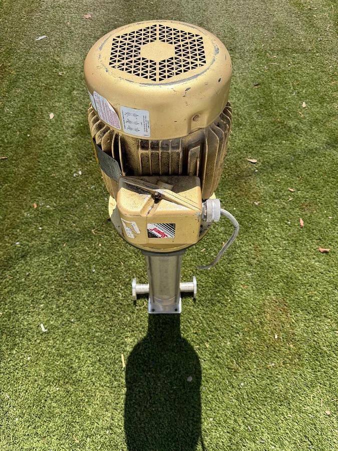 Used GRUNDFOS CRN4-160/14 A-F-G-AUUK Pump w/ 5.5KW Motor @ 3525 RPM