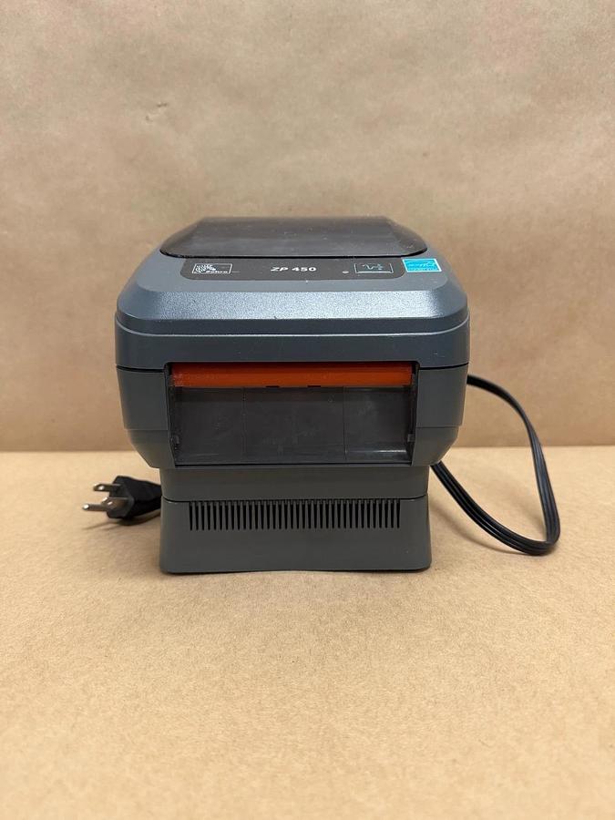 Used Zebra ZP450 Thermal Label Printer