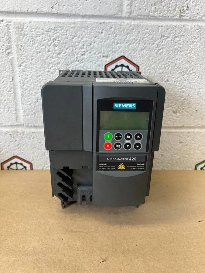 Used Siemens 6SE6420-2UC21-1BA1 Micromaster 420 - Tested in Good Working Condition