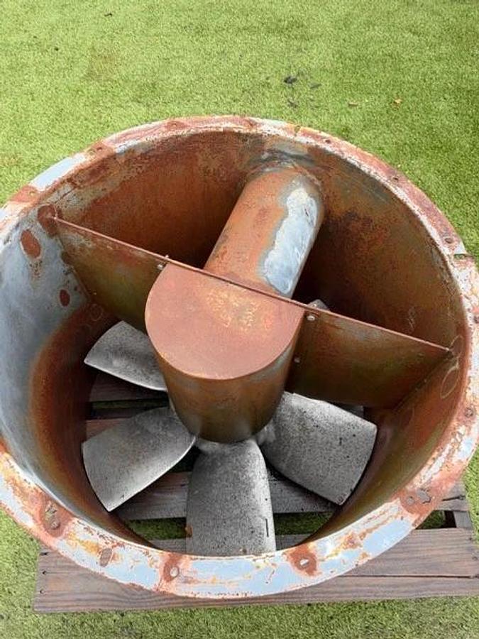 Used Hartzell Fan 46-28DK3 Duct Axial Inline Blower