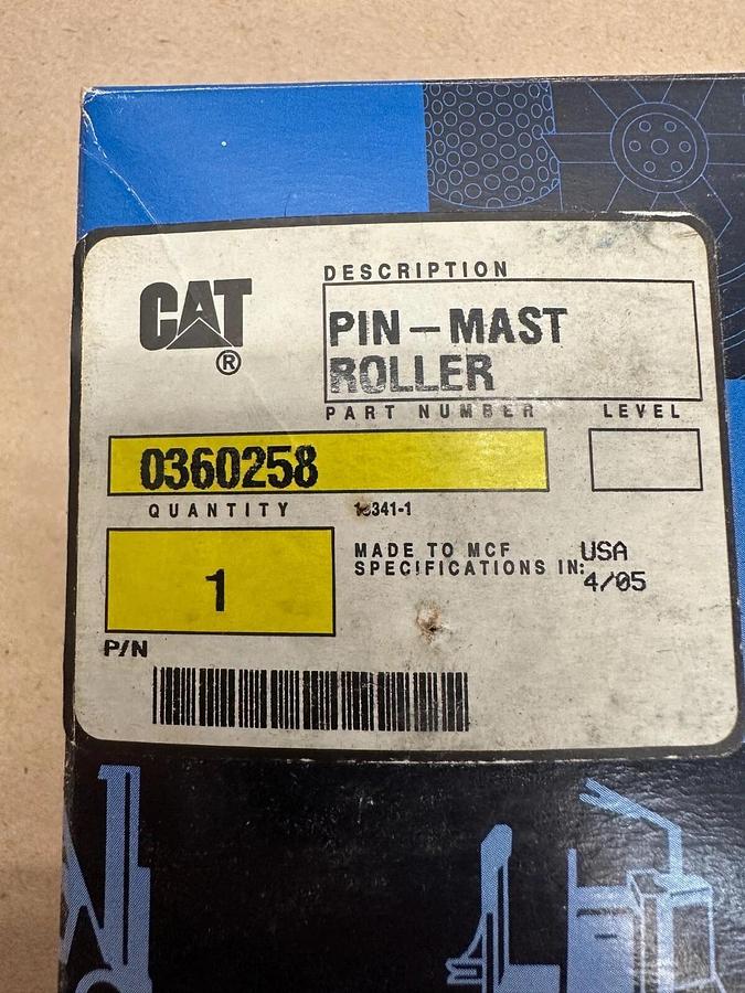 CAT 0360258 Pin-Mast Roller