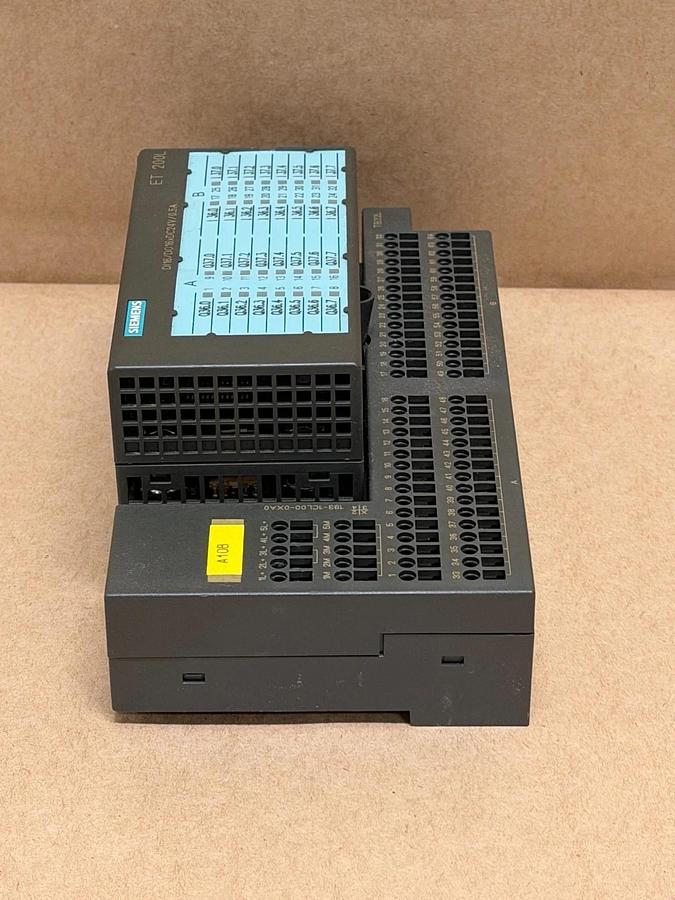 Used Siemens 193-1CL00-0XA0 & 133-1BL00-0XB0 Terminal Block