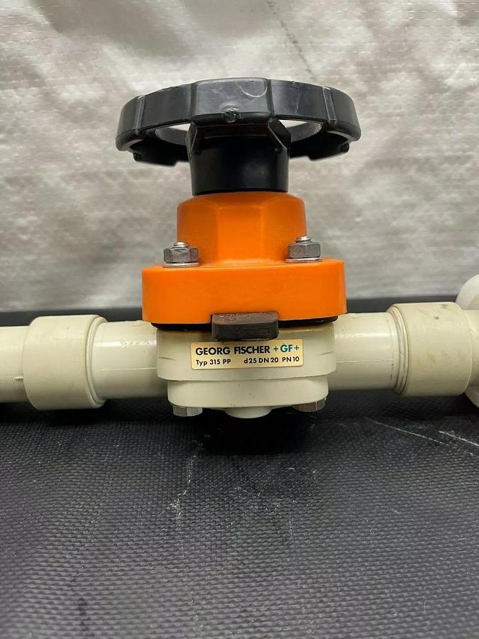 Used Georg Fischer 315 d25 DN20 PN10 3/4” Diaphragm Valve