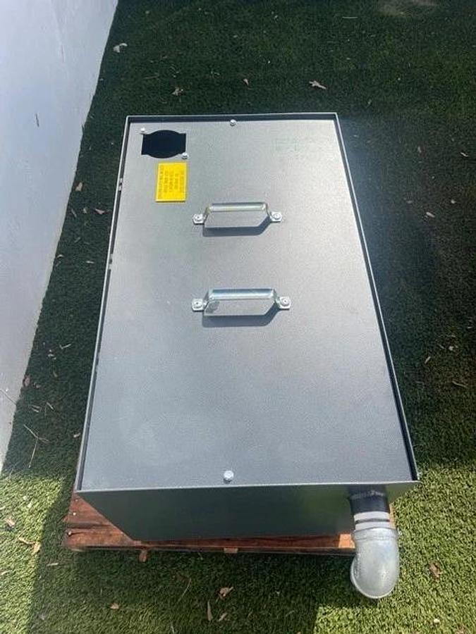 Used LNS ChipBlaster Coolant Filtration Tank, 34 Gal Capacity, Tank Dims: 31"x18"x18"