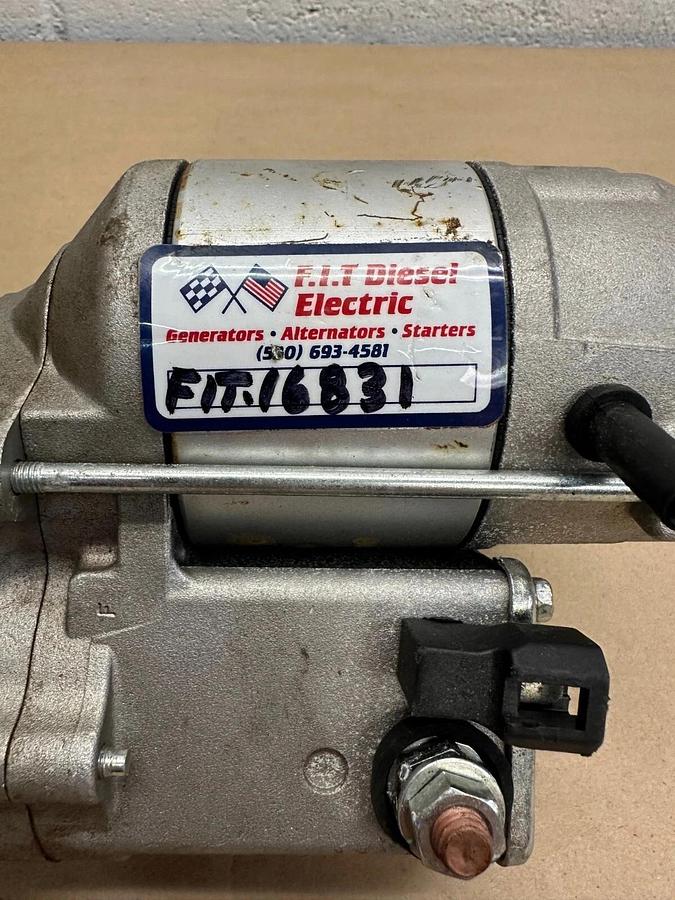 F.I.T Diesel Electric FIT.16831 Starter and Alternator