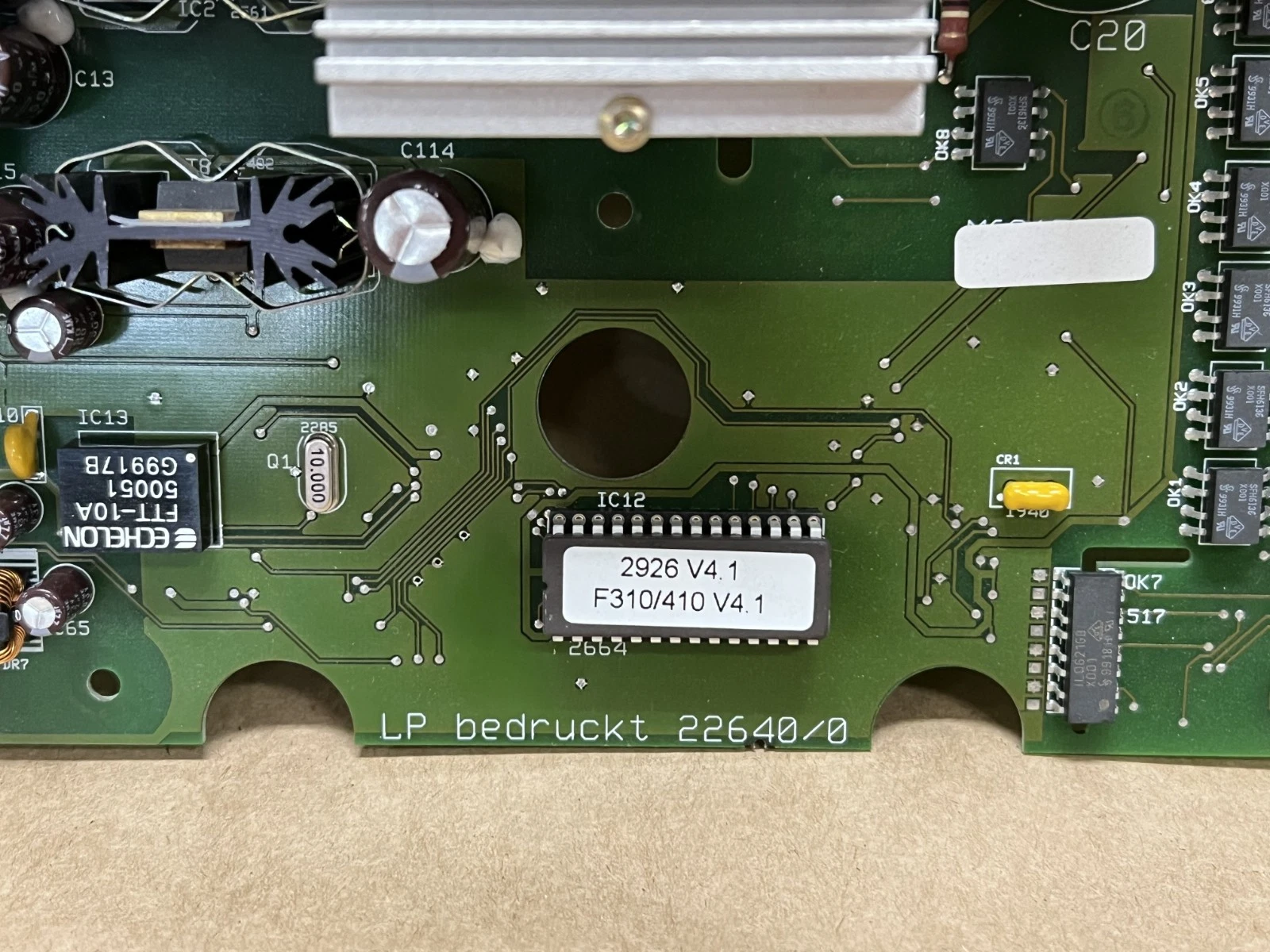 Used EBM 22640/0 Control Board
