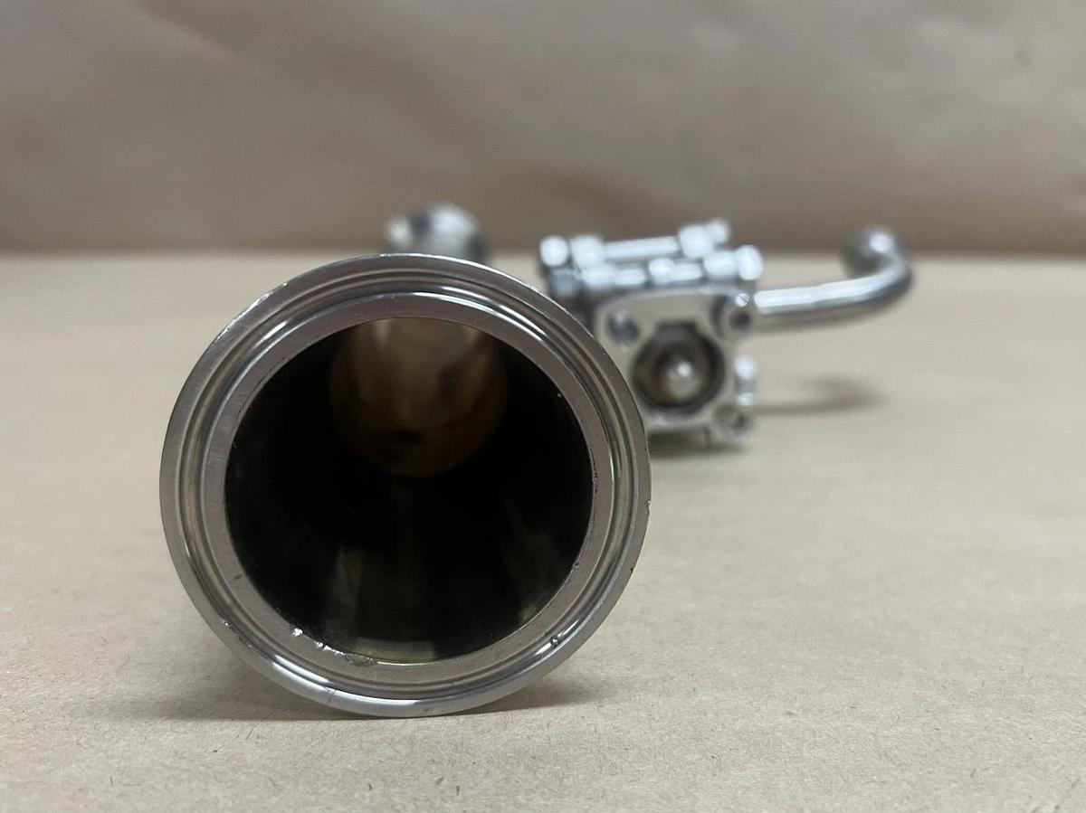 Used Gemü Series 77 DN 15-1/2" Sanitary SS Spool Assembly