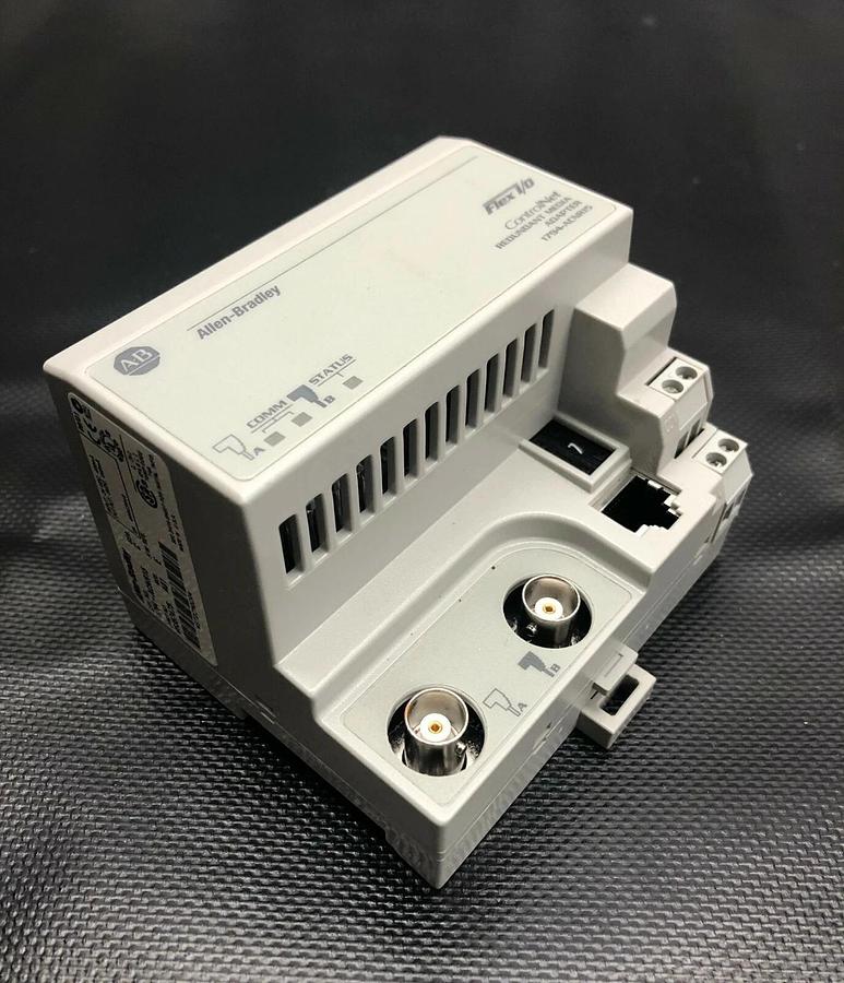 Used Allen Bradley 1794-ACNR15 Series C, ControlNet Redundant Media Adapter