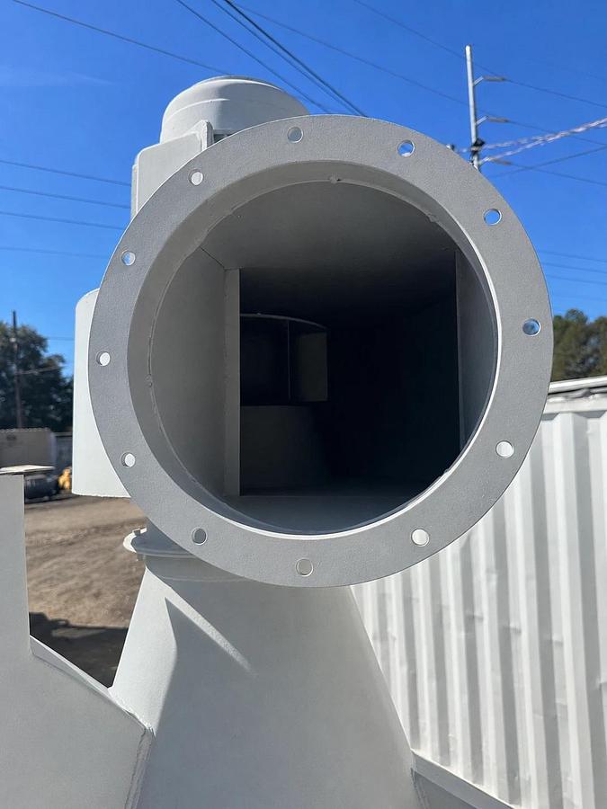 Used Kongskilde KIA 60 Aspirator System Separation/ Dedusting 7.5 HP Motor