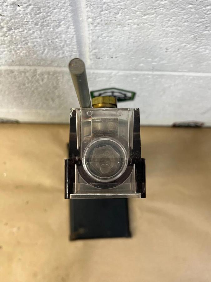 Used Dwyer RMC-122 Flowmeter, 2-20 PSI, with Stand