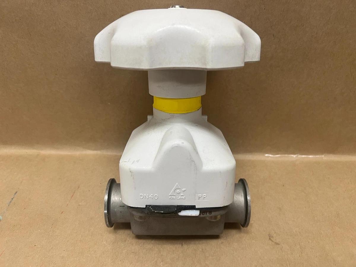 Used Alfa Laval Saunders 201973/003/106 DN40, 316L Diaphragm Valve