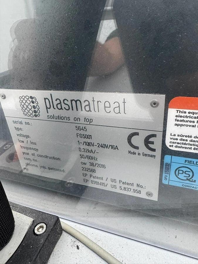 Used Team Technik Automated Atmospheric Plasma Surface Treatment Cell