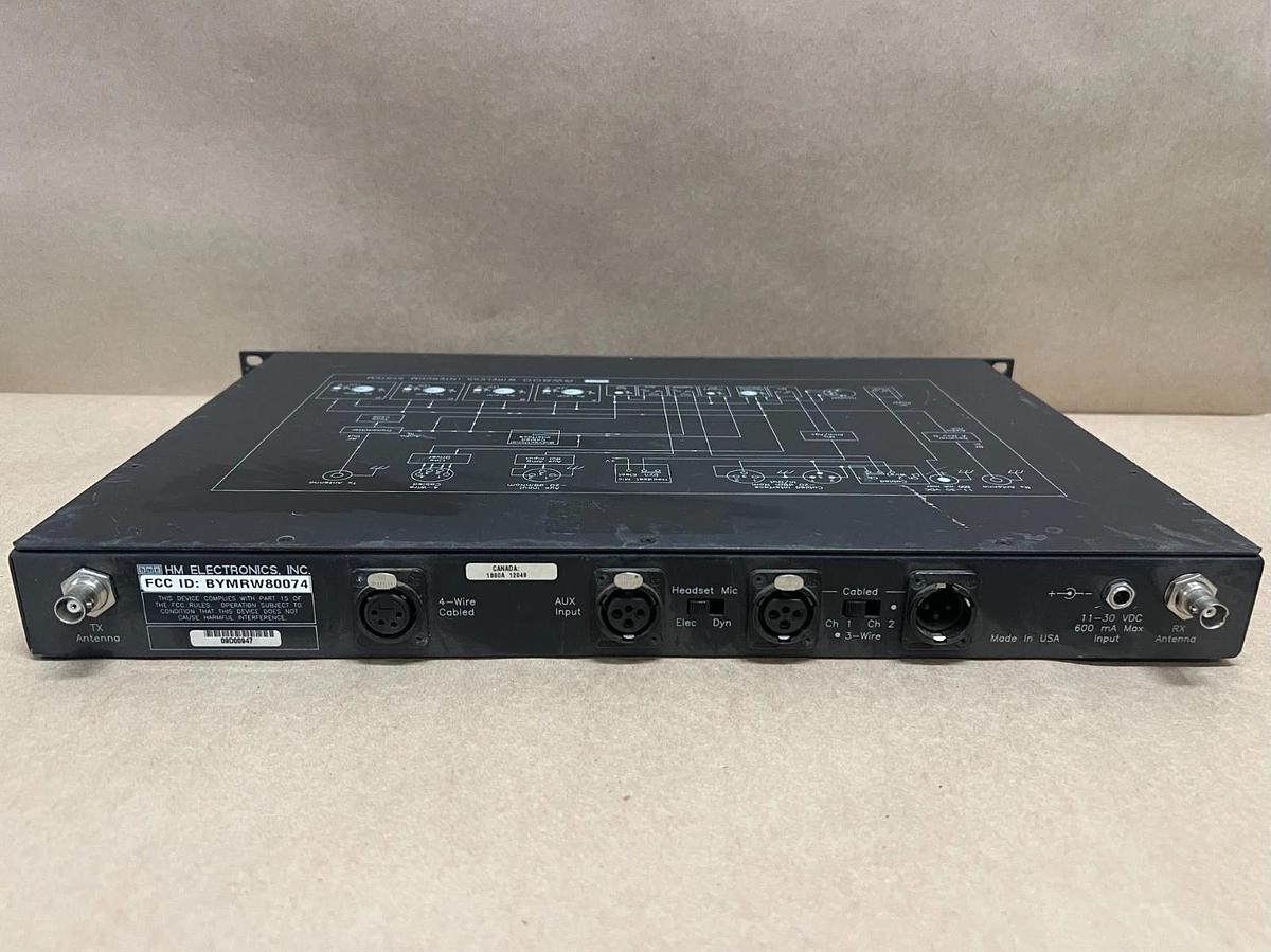 Used HME RW800 Wireless Intercom System Receiver - PARTS