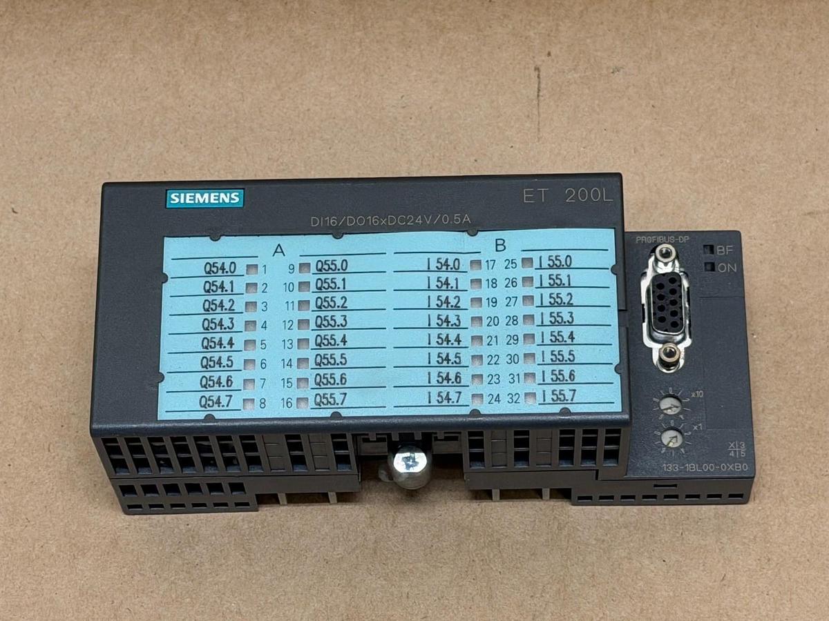Used Siemens 6ES7 133-1BL00-0XB0 SIMATIC ET 200L