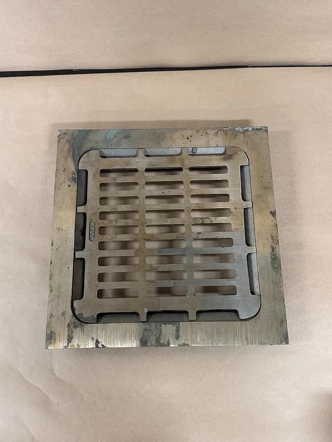 Used JOSAM Cast Bronze Grate/Strainer Assembly