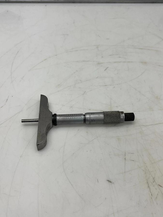 Used Starrett No. 445 Depth Micrometer