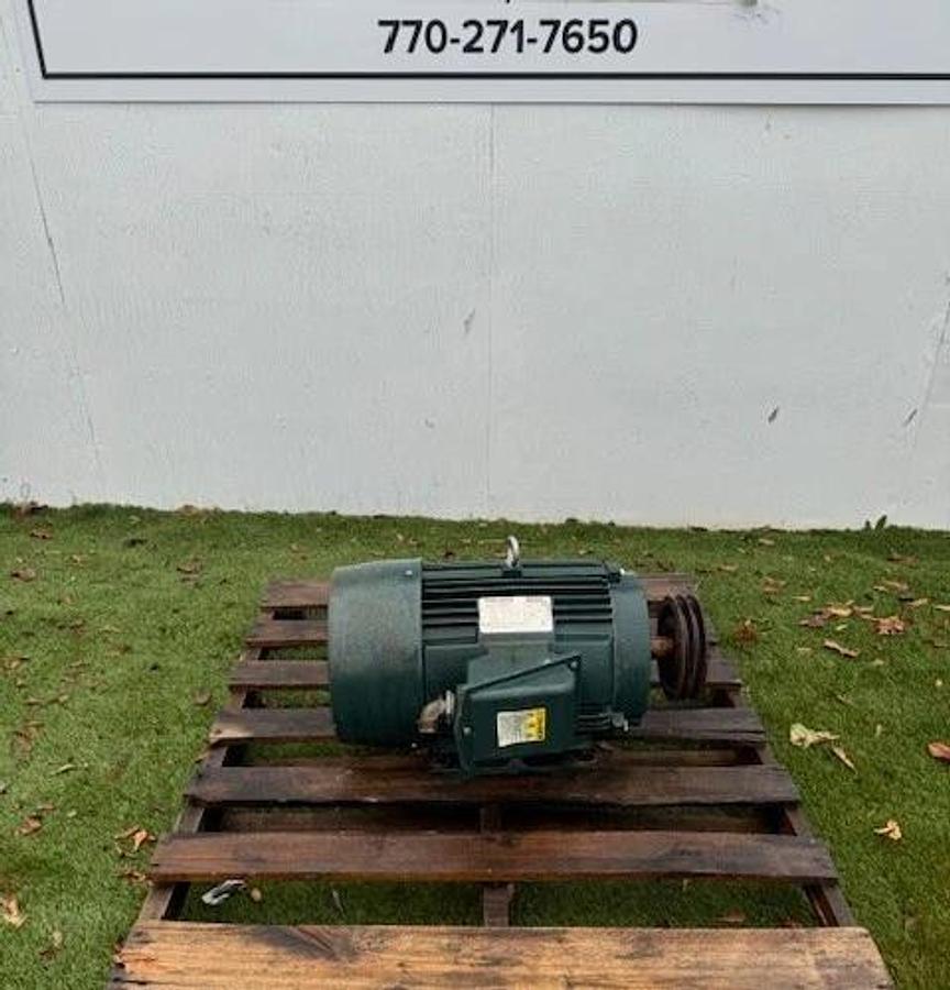 Used Toshiba 0204XSSB41A-P, 20HP, 1770 RPM, 60 HZ, 256T, NEMA B Motor