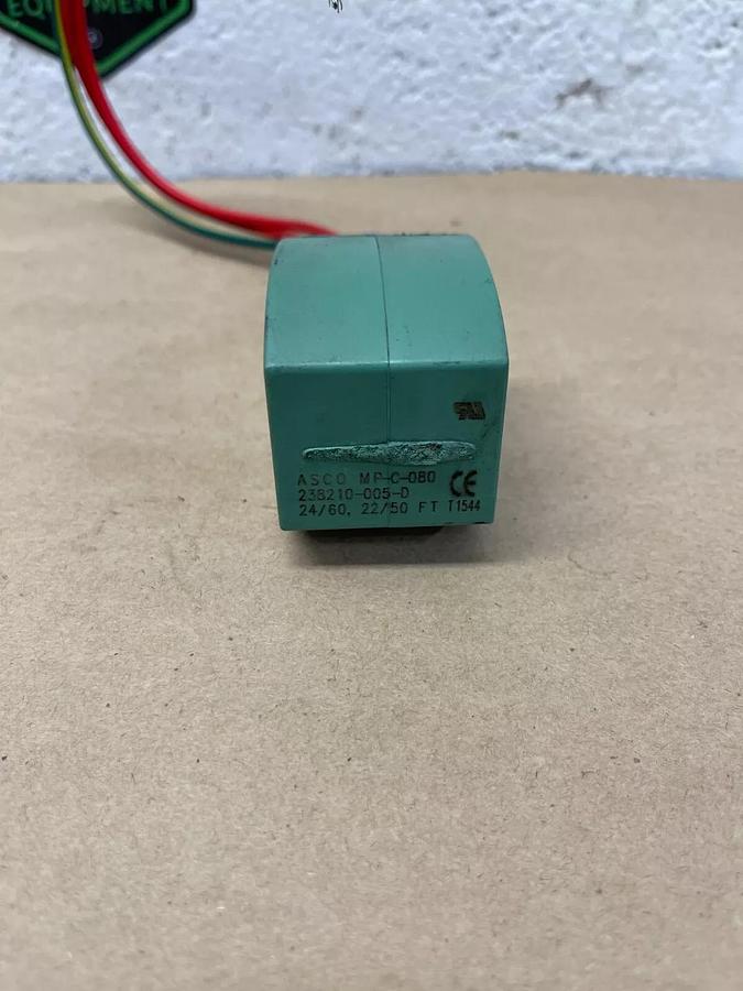 Used ASCO MO-C-080 Solenoid Valve Coil, 110/120 V
