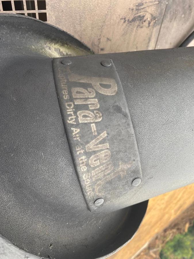 Used United Air Specialist FPH2-3 Dust Hog Dust Collector, Blower Type 8.38 x 3.5