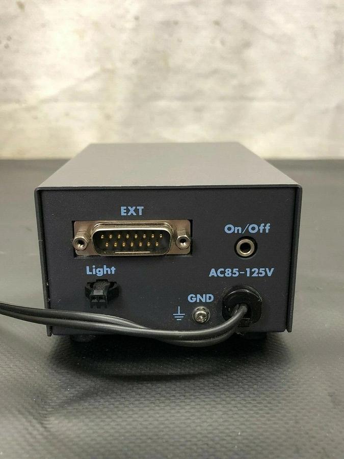 Used CCS America LFV-50A Illuminator & PD-1012 Power Supply, Keyence CV-050 Camera