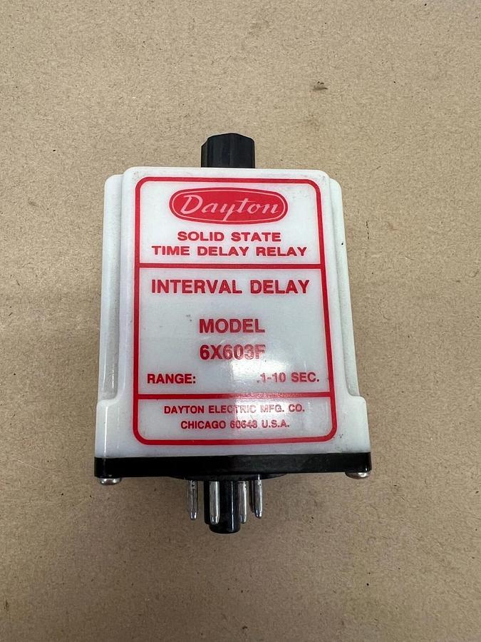 Used Dayton 6X603F Solid State Interval Delay - Lot of 2