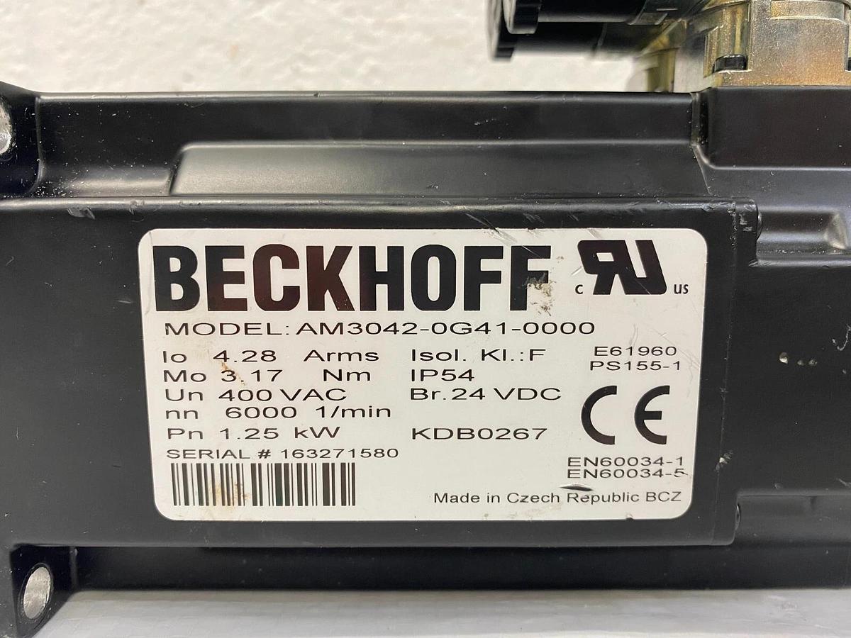 Used Beckhoff AM3042-0G41-0000 Servo Motor Parts ONLY