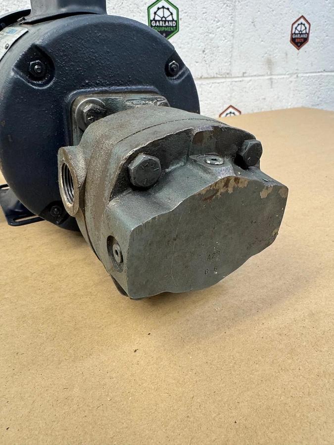 Used Delta Power Co A23 0 6 Hydraulic Pump System, C6C17F80E 1/2Hp Motor @ 1725RPM