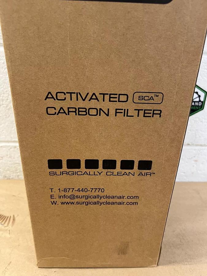 Used Surgically Clean Air Jade 2.0 Activated Carbon Filter
