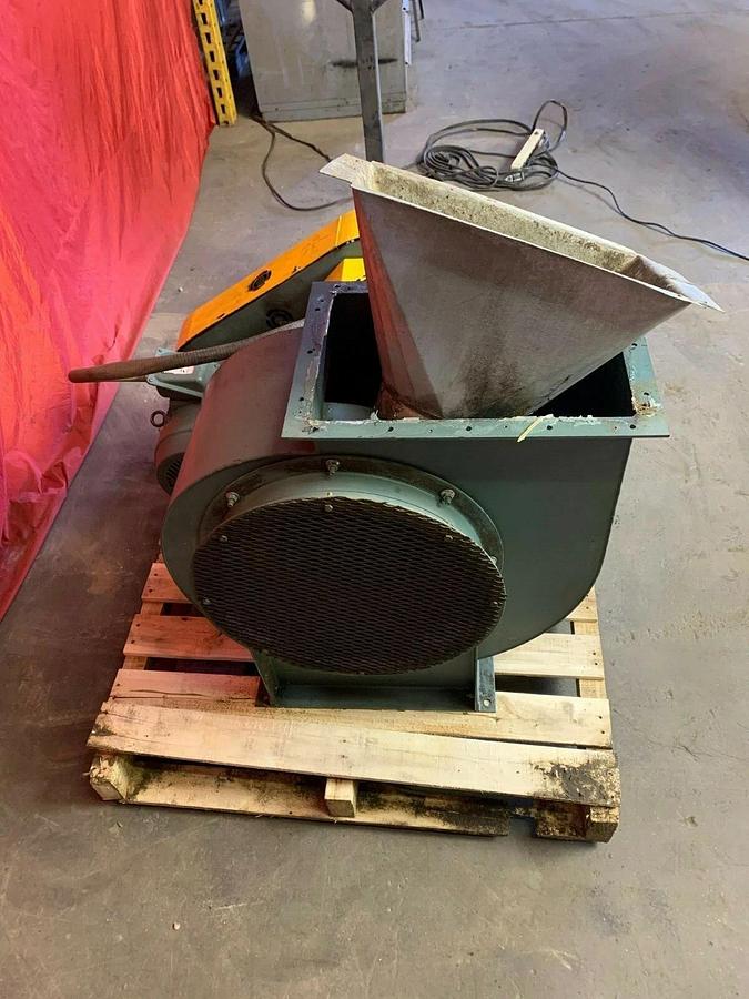 Used New York Blower (NYB) Size 15 PLR Fan Class 2 ARR-9, 3266 CFM , 5 HP Motor