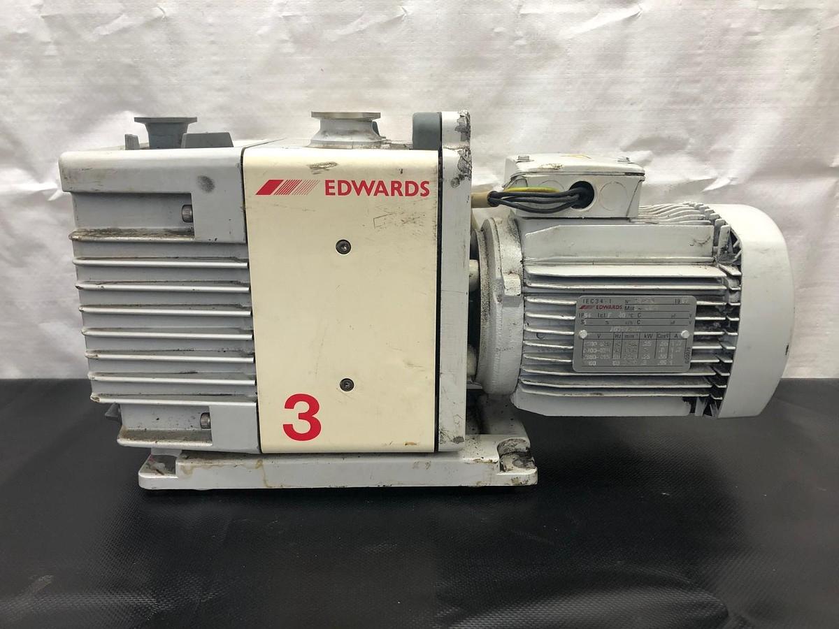 Used Edwards RV3 Rotary Vane Vacuum Pump