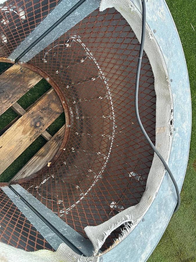 Used Ohmtemp SWL-55-1151 55 Gallon Drum Heater, 115V, 15A, Phase 1