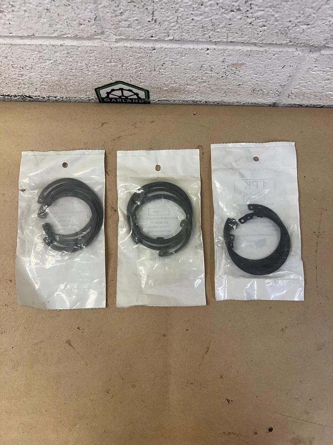 Used Mcmaster HO-250ST PA 2 1/2 Internal Retaining Ring - 3 packages of 5