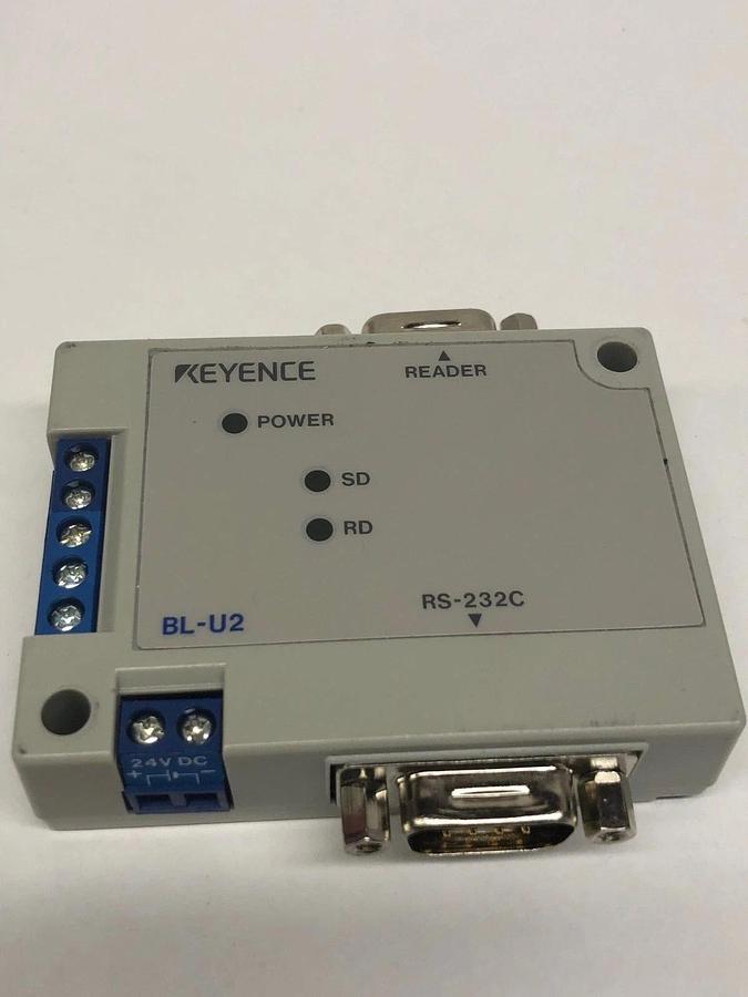 Used Keyence BL-U2 9 Pin Barcode Reader 8734809