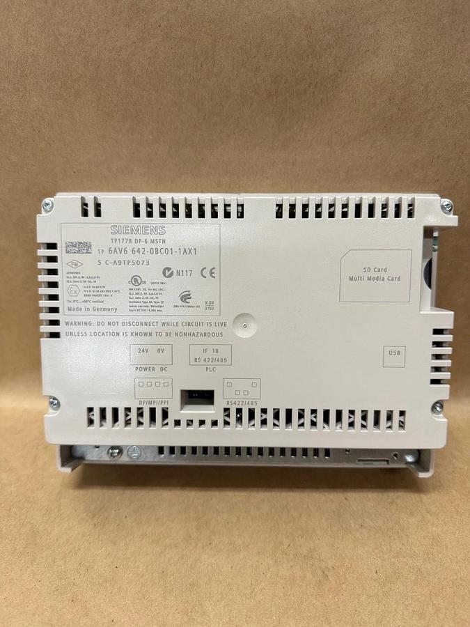 Used Siemens 6AV6 642-0BC01-1AX1 Operator Interface