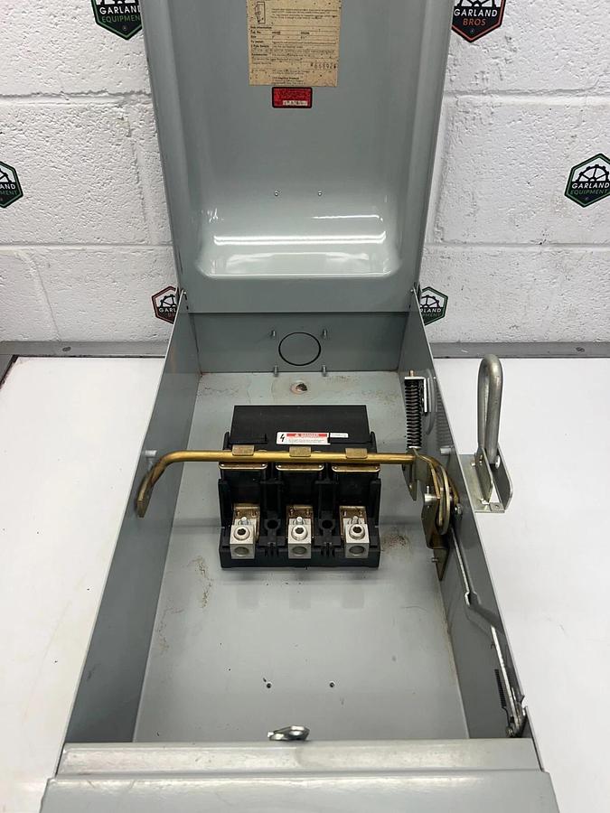 Used Siemens NFR354 Heavy Duty Vacu-Break Switch, 200Amps, 600V