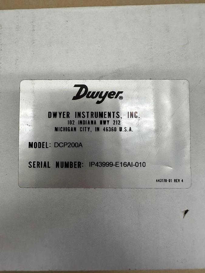 Used Dwyer DCP200A Pressure Module *NEW*