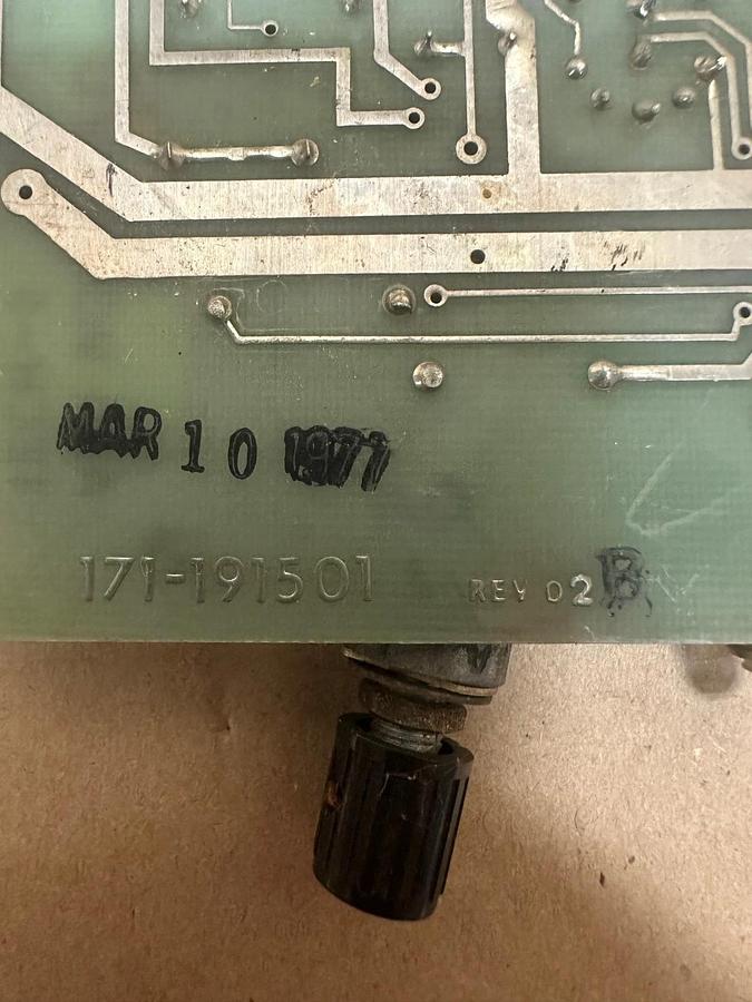 Used 171-191501 REV 02 Circuit Board