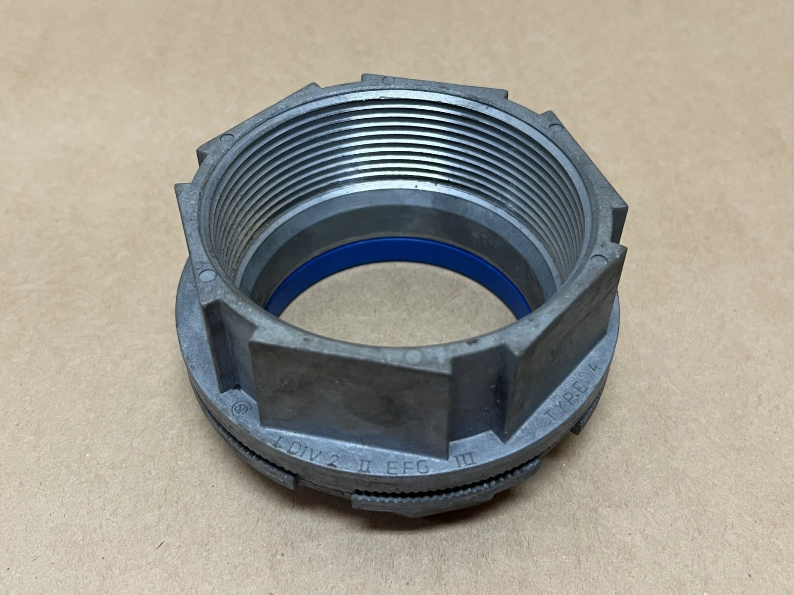 Used Thomas & Betts Type 4 3-1/2" I DIV 2 II EFG III Conduit Hub Connector