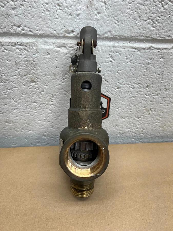 Used Kunkle Valve 6010FEM01-KM Relief Valve, 1”, 90 PSIG