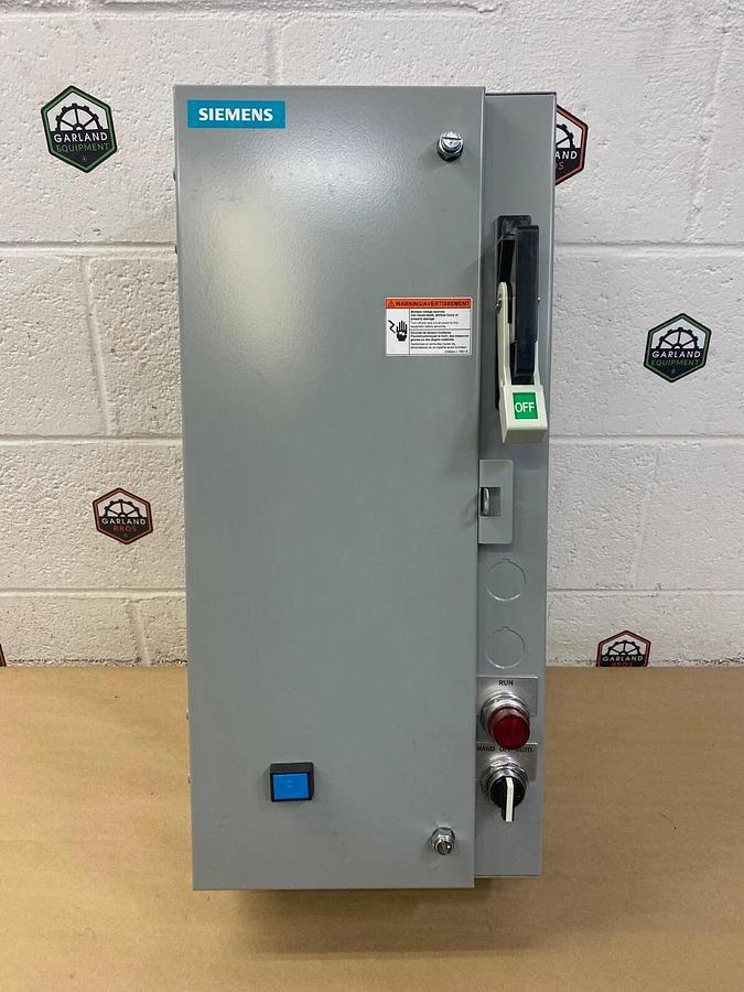 Siemens 17CUC92BF11 Non-Reversing Motor Starter, 30 Amp Fusible Amp Disconnect