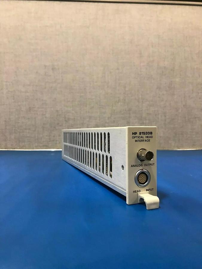 Used Hewlett Packard HP 81533B Optical Head Interface w/ 81521B Optical Head