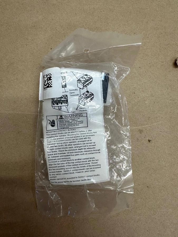 Used Siemens PD-52BJK Contact Block *FACTORY SEALED*